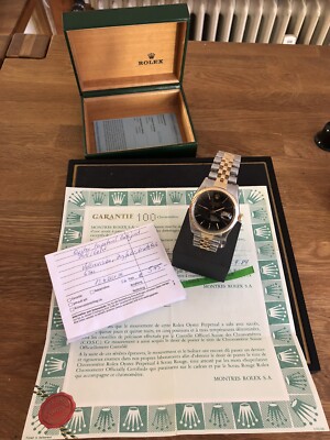 Rolex Datejust 16013 1984 mit Box Papers LC100