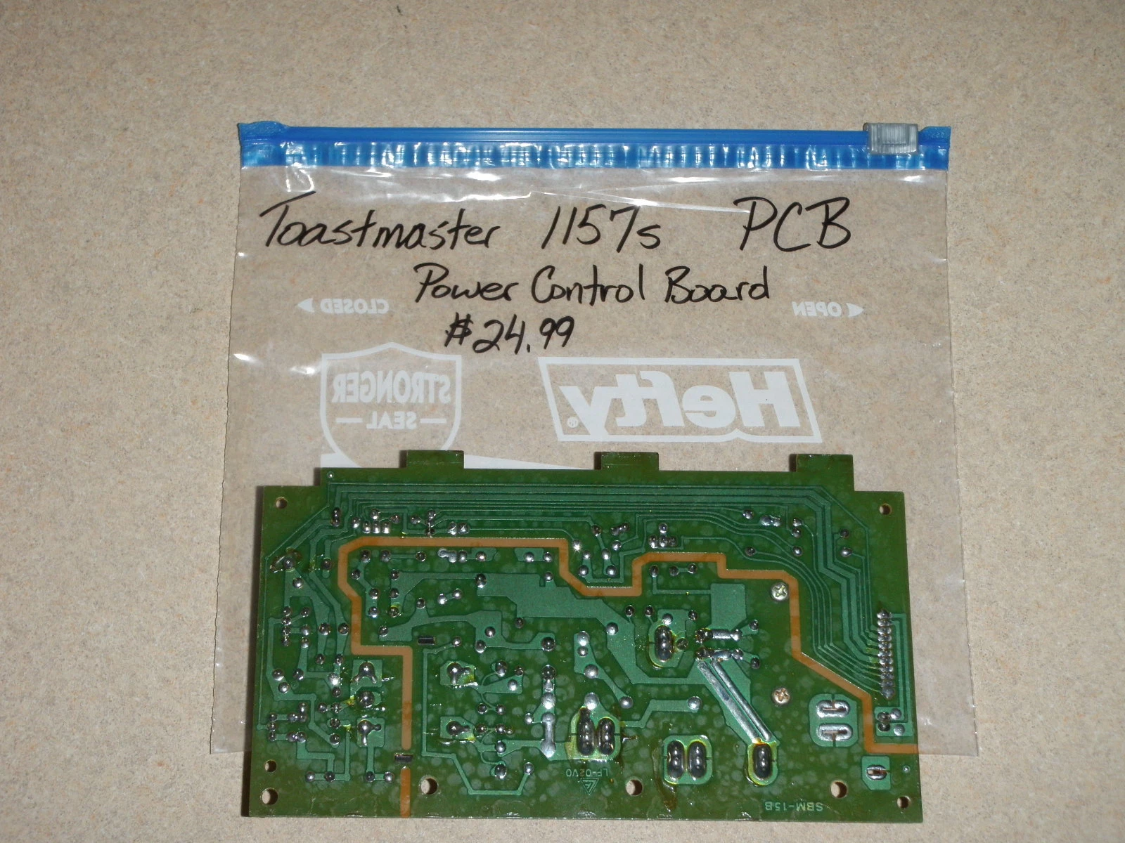 Toastmaster Bread Maker Machine PCB Power Control Board For Model 1157s