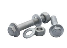 BOLT, NUT AND WASHER SET M16 x 1.5 METRIC FINE THREAD GRADE 10.9 GEOMET DIN 6921