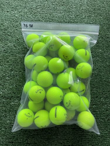36 Callaway SuperSoft Green Matte Golf Balls 3A