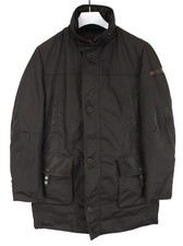PEUTEREY Jacket Men's LARGE Goose Down Filled High Neck Zip Lined
