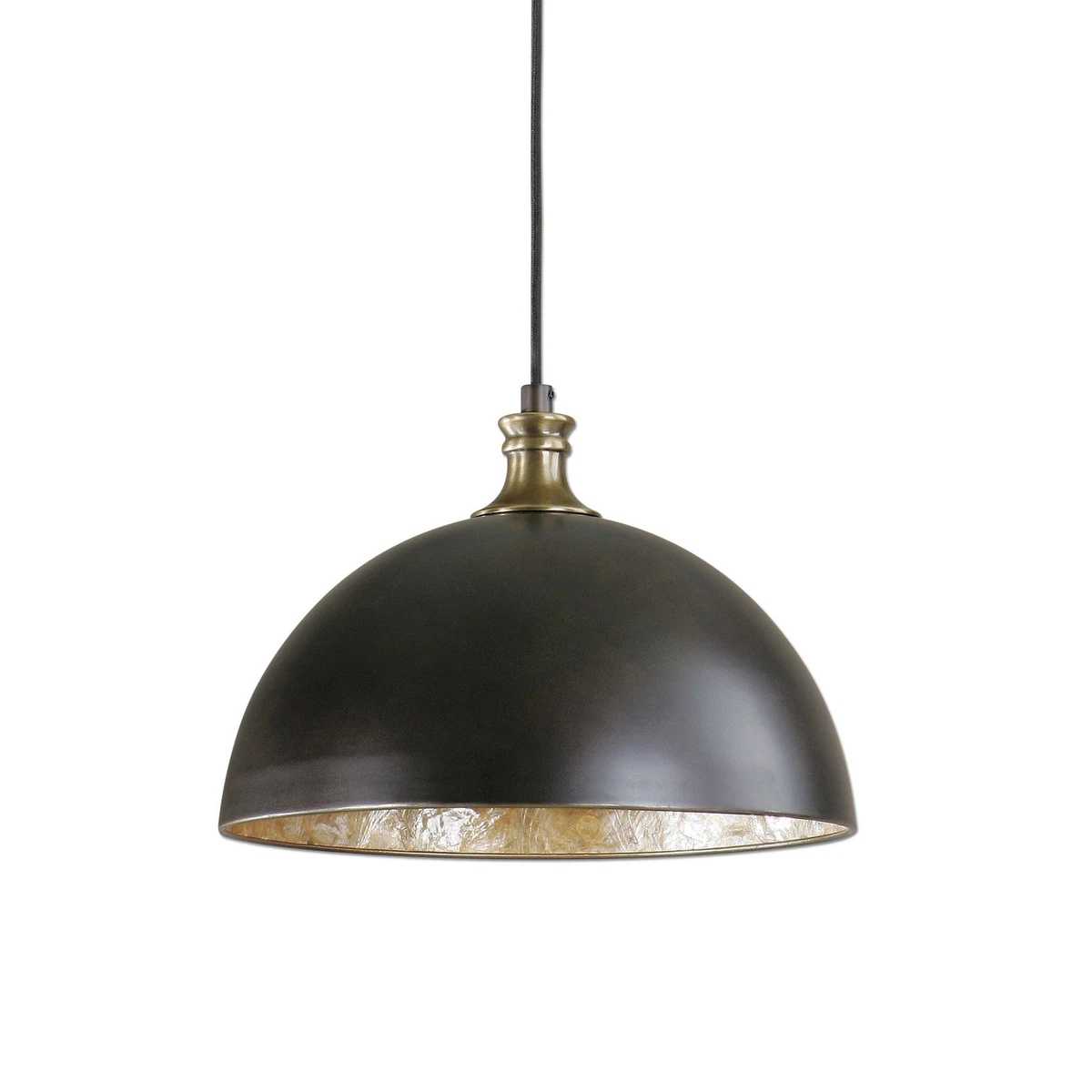 Bronze dome pendant light discount