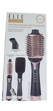 Elle Premiere Hair Dryer Brush And Volumizer with 4 Interchangeable Heads