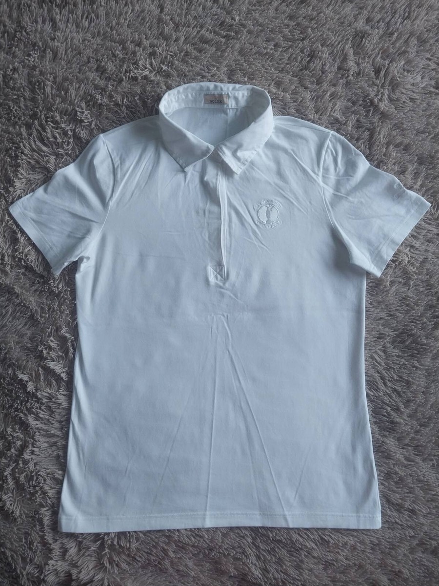 Rolex Womens Polo Golf Shirt 2010 Open St Andrews Size L