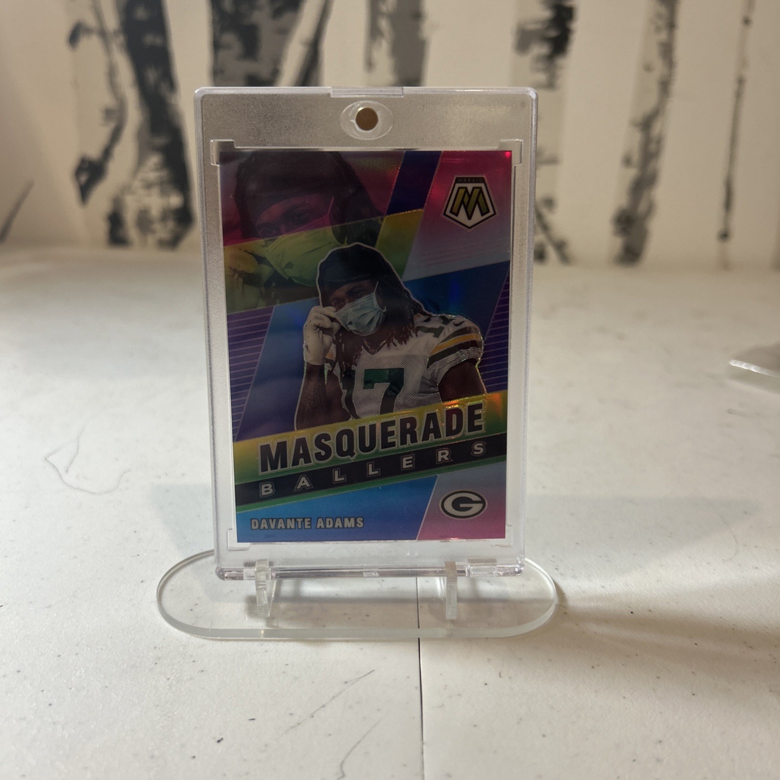 2021 Panini Mosaic Davante Adams Masquerade Ballers CASE HIT 💥