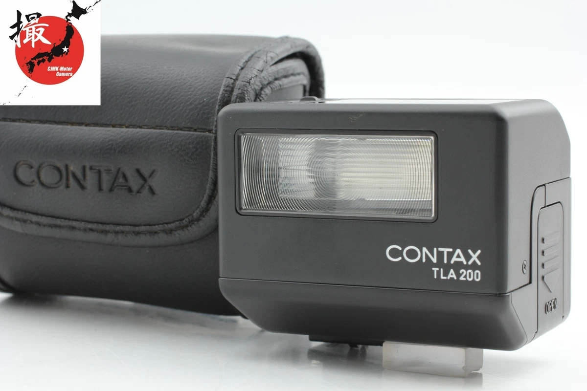 ◆キズ無し美品◆CONTAX　TLA200 ストロボ ケース付フラッシュ Yahoo!オークション - 「contax+tla+200」の落札相場・落札価格