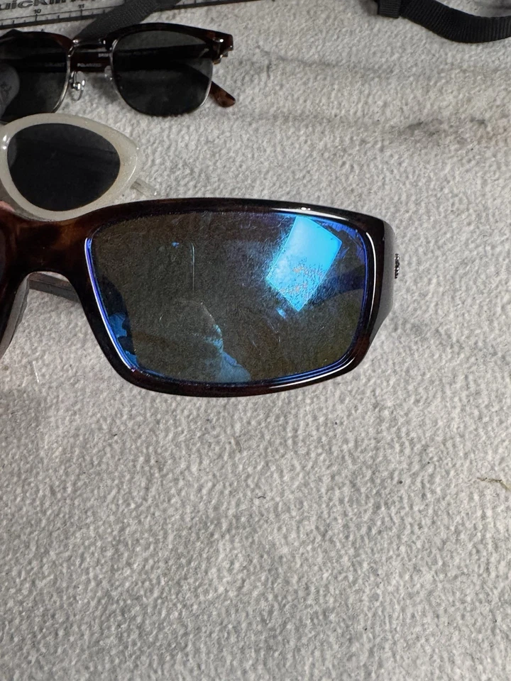 Gafas de sol pulidas Calcutta 2405-0175 con marco de tortuga y raíz cerveza Foto 2 de 4