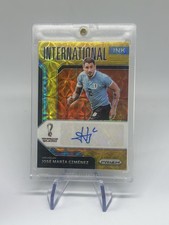 2022 Panini Jose Maria Giménez auto prizm World Cup Qatar  Uruguay /10 Soccer 