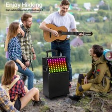 Singing Machine with Two Wireless Microphone, Birthday Gifts for Girls Boys Home