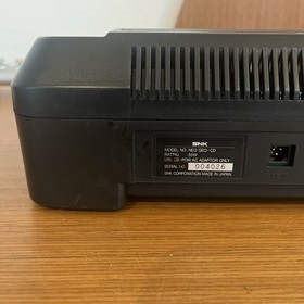 SNK NEO GEO CD Front Loader Type Console Early Model CD US Seller