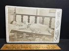 Victorian Post Mortem Cabinet Card, Saco Maine, 1899, Charles Everett Bragdon