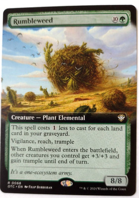 Rumbleweed (Extended Art) - Commander: Outlaws of Thunder Junction - EN- R 0068
