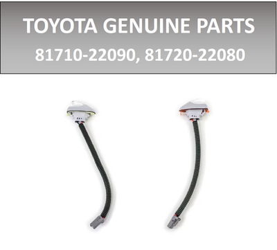 Toyota Mark II Chaser JZX100 Genuine Fender Marker Lamp LH RH Set