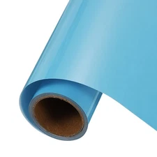 Bright Blue Permanent Vinyl, 10 Inch x 5ft Adhesive Vinyl Roll