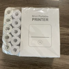 Portable Mini Thermal Printer Compatible With IOS & Android/ay