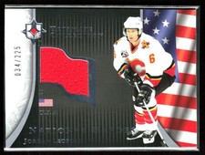 Jordan Leopold 2005-06 Upper Deck Ultimate Collection National Heroes Jerseys