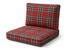 Image of Rattan Cushion Garden Furniture Cushions Replacement Rattan 7.5cm Thick