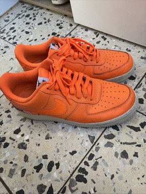 Nike Air Force 1 Low Just Do It Pack Total Orange Sneaker (AR7719 800)