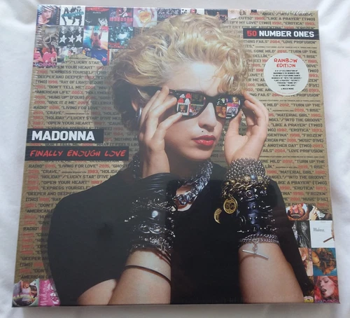 Madonna - Finally Enough Love - 50 Number Ones - Rainbow edition SEALED box set