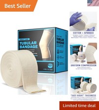 Vendaje de soporte tubular elástico | Tubo Stockinette para brazo grande, rodillas...