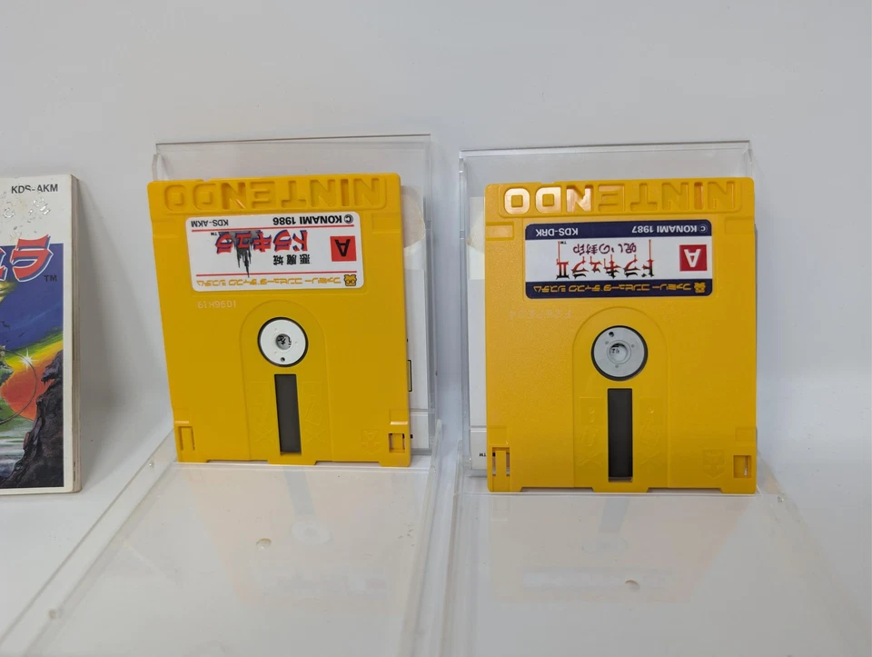 Vintage Castlevania Akumajo Dracula 1 &2 Famicom Disk System Konami Japan - Image 4 of 4