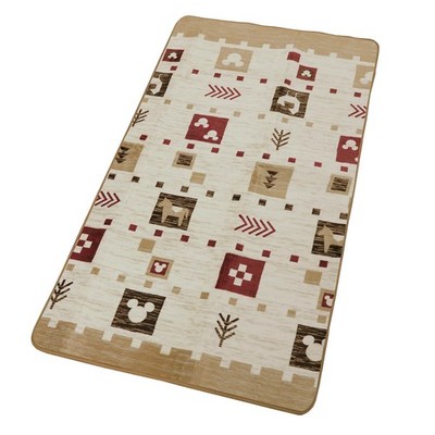 Mickey Mouse Rest Disney Rug, approx. 90 x 180 cm, Beige