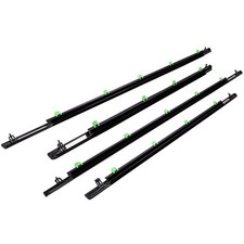 4Pcs Weatherstrip Window Moulding Trim Seal Belt Black fit for Honda CR-V CRV 20