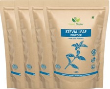 Green Stevia Leaf Powder 4 lb Mild Sweetener, Sugar Substitute, Zero Calories