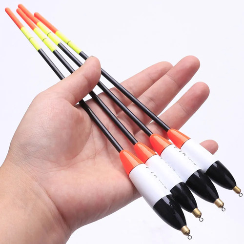 4Pcs Fishing Float Barguzinsky Fir Float Bobber Long Tail Vertical Buoy For Carp - Picture 3 of 16