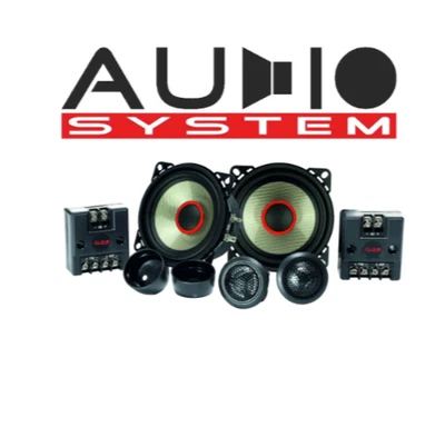 Audio System Carbon100  10cm Kompo-Lautsprecher Set  Boxen 2 Wege Komposystem - Bild 1 von 4