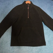 Telluride Clothing Company Quarter Zip Pullover Sweater Men’s Size M Green