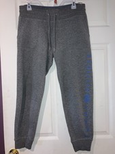 Tommy Hilfiger Sport Women  s Drawstring Sweatpants Gray Size Medium
