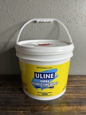Uline S-24645 Jumbo Disinfecting Wipes Citrus Scent 900 Count 10 Lbs 12 Oz