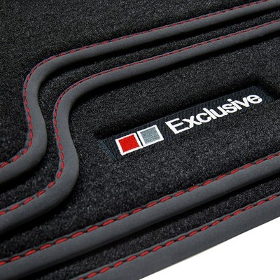 Exclusive Line Fußmatten passend für Audi A4 8E B6 B7 Avant Kombi Bj. 2000-2008