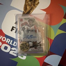 Nathaniel Brown Rookie First Taste Auto 142/1...