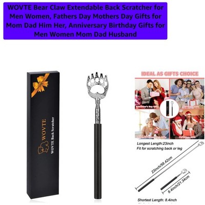Portable Extendable Back Scratcher with Rubber Grip - A Unique User Experience