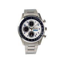 Orologio SEGA 65° Anniversario SEIKO Modello Collaborazione Argento Nuovo