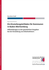 HS Kehl - Ein Einstellungsleitfaden fr Kommunen in Baden-Wrttemberg - X555z