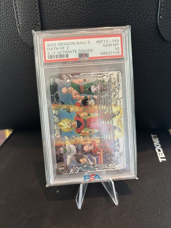 2022 Dragon Ball Super Card Game S 17 Ultimate Squad Oath Of Z PSA 10 #BT17-149