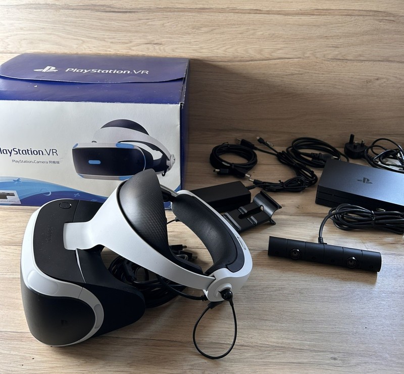 Sony PlayStation VR PSVR Headset PS4 Camera & Processor Unit japanese cuh-16003