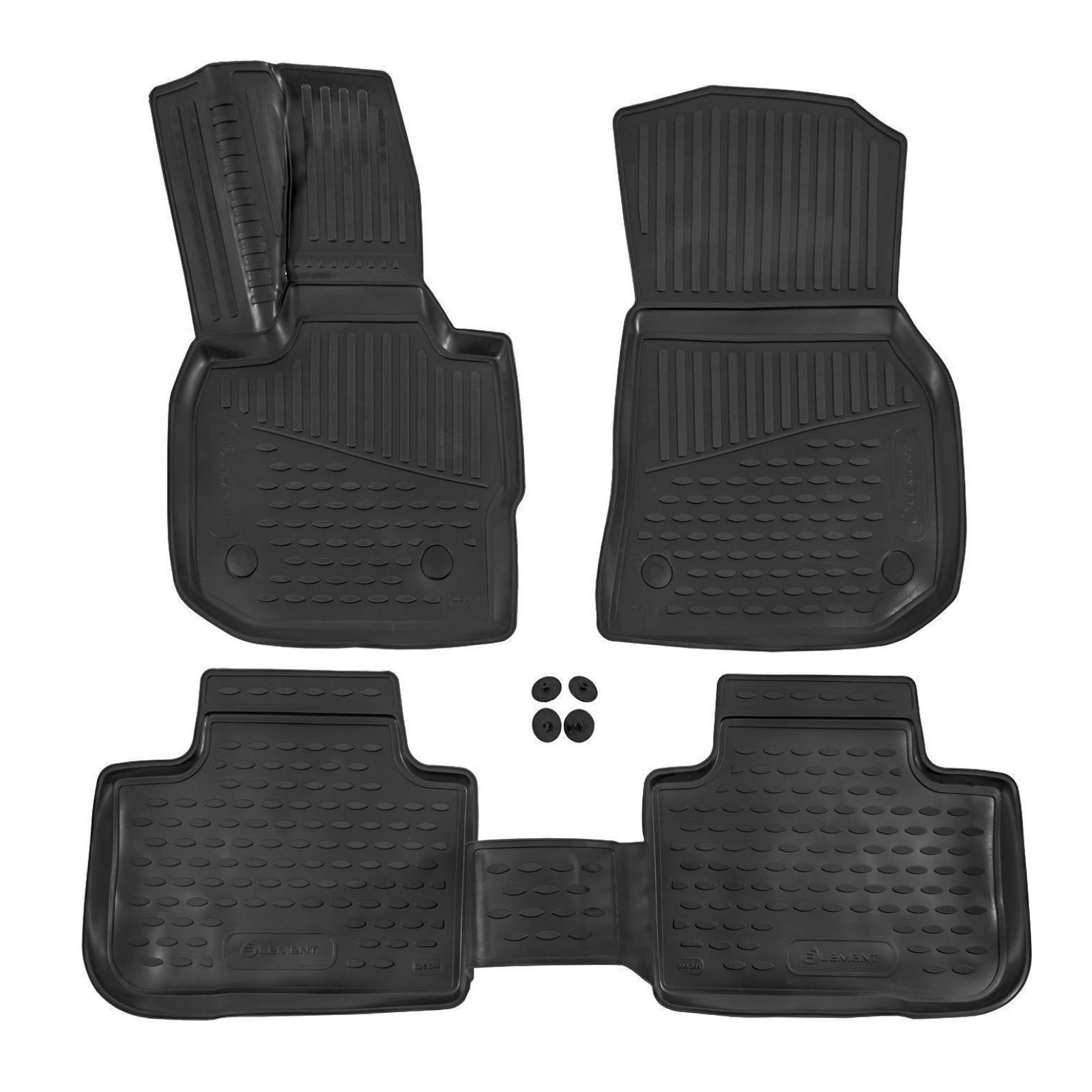 Tapis caoutchouc BMW X3 G01 anti-boue pour protéger la moquette d'origine