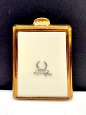 Venerable!  Vintage powder compact, Shriners cartouche.  1950s.