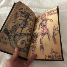 New Necronomicon ResinDark Magic Book Demon Evil Dead Summon Book Horror Prop