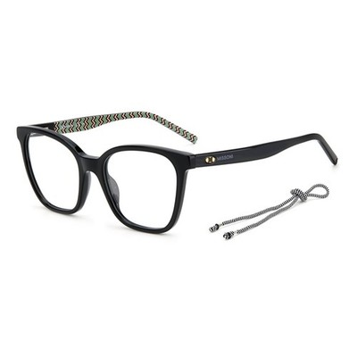 M Missoni Women's Butterfly 52mm Eyeglasses Frames Black MMI0091-807