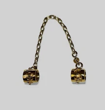 Pandora 14k Yellow Gold Flower Safety Chain 750312-05