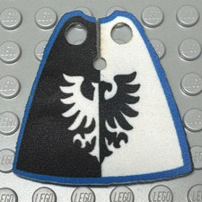 Black Falcon Cloth Printed Capes For LEGO Minifigures Medieval Castle Knights