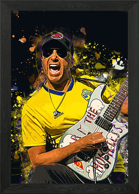 Tom Morello Gerahmtes Wandbild Poster Leinwanddruck Bild