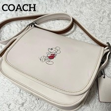 COACH Disney Mickey Collaboration Shoulder Bag 59359 9a