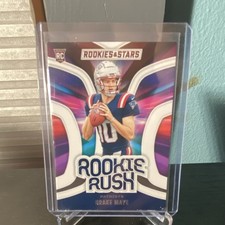2024 Panini Rookies & Stars Drake Maye Rookie Rush RR-DME Patriots Football