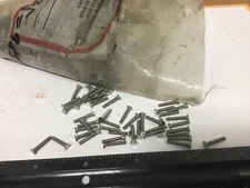 New Qty (100) FHS-256-8 Stainless Clinch Studs, 2-56 Threads, 0.500" Long